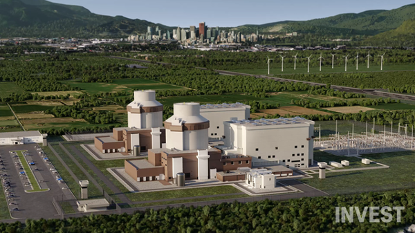 ▲현대건설-웨스팅하우스가 공동으로 글로벌 확대 추진 중인 대형원전 AP1000® 조감도 (출처 = 현대건설)