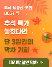 추석 애프터 프로모션