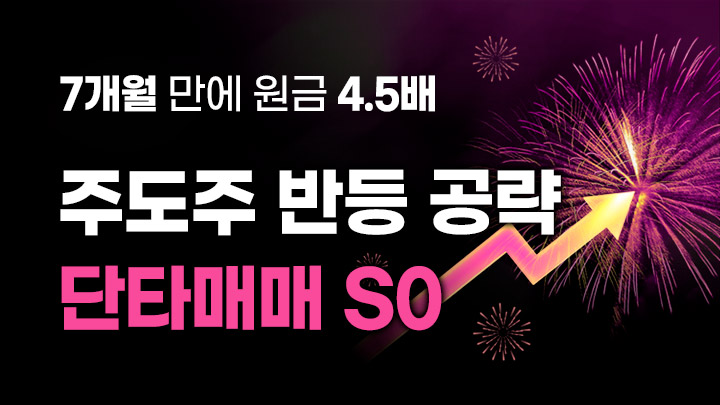 [7개월 만에 원금 4.5배] 주도주 반등 단타매매 S0 기법 (구독 시 종목추천방 한 달 무료)